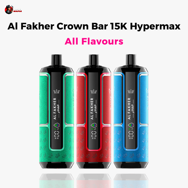 Al Fakher Crown Bar 15K Hypermax Disposable Vape Kit