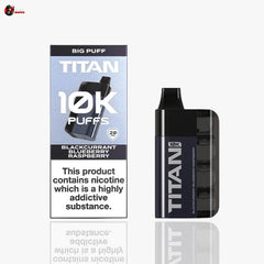 Titan 10K Rechargeable Disposable Vape