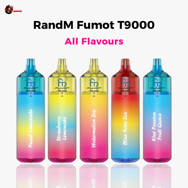 RandM Fumot T9000 Disposable Vape - All Flavours