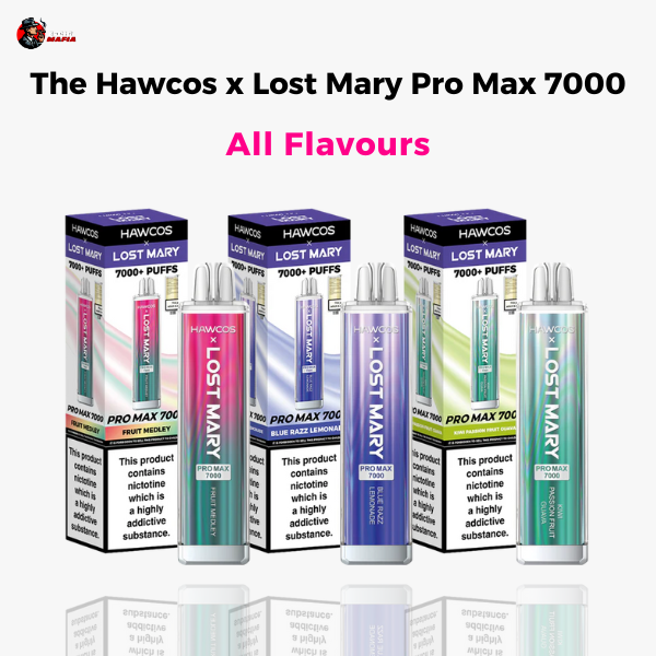 Lost Mary x Hawcos Pro Max 7000 Disposable Vape