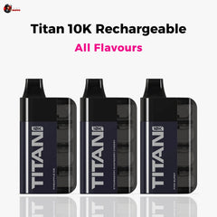 Titan 10K Rechargeable Disposable Vape