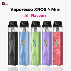 Vaporesso XROS 4 Mini Pod Vape Kit - All Flavours