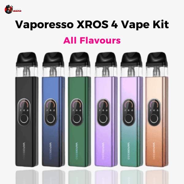 Vaporesso XROS 4 Pod Vape Kit - All Flavours