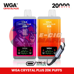 WGA Crystal Plus 20000 Puffs Disposable